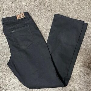 Black Lee slim jeans Woman's Size 16  #Vintage